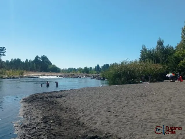 Sitios de camping con mesas bajo la sombra de árboles en Los Lagos
